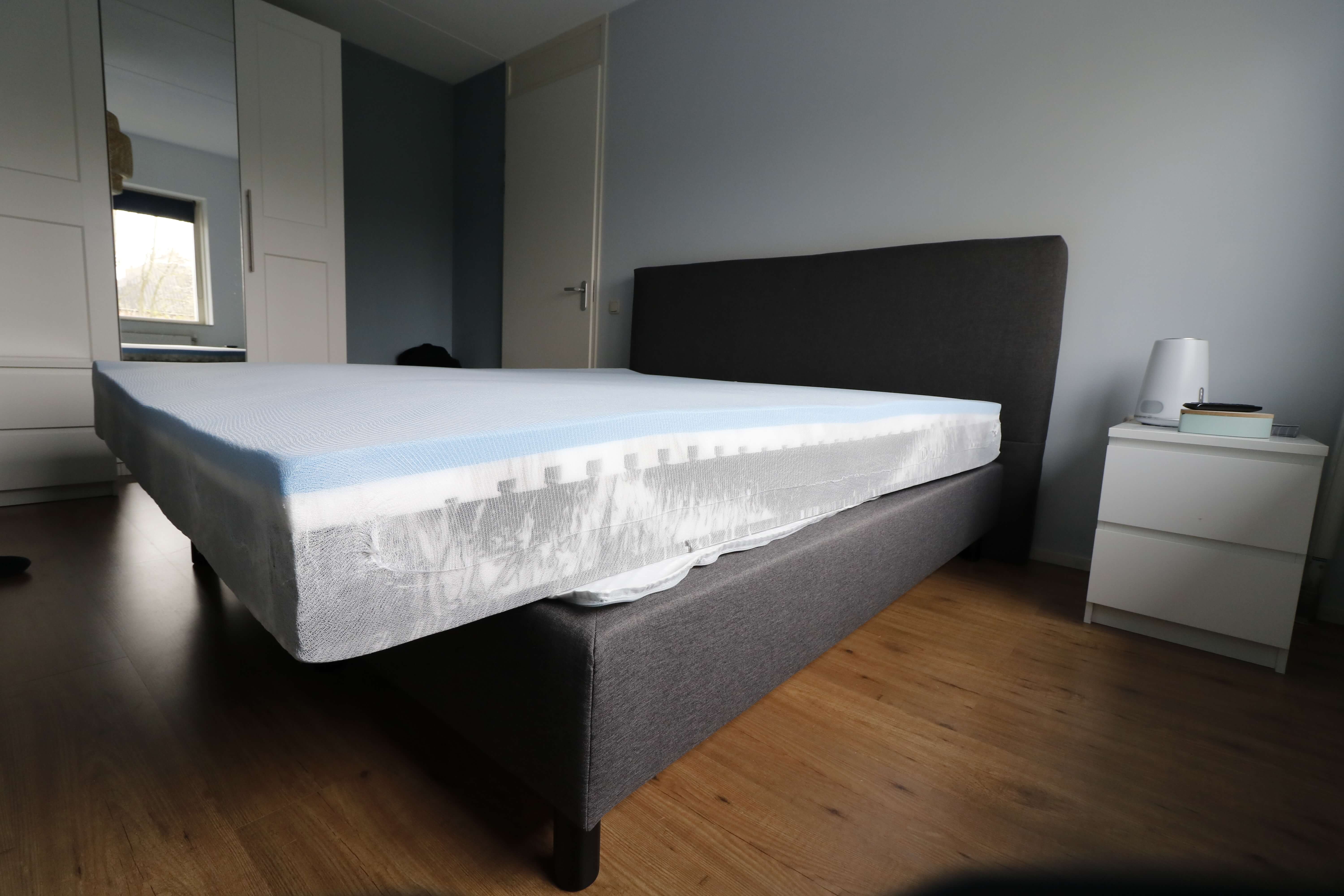 Matras met verschillende lagen